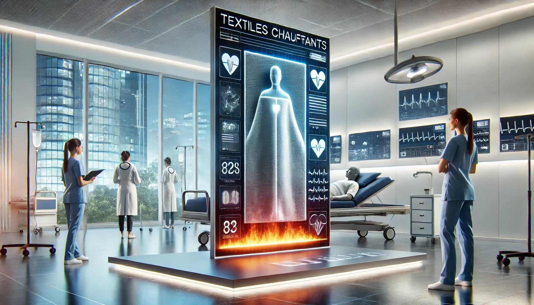 quality of patient care thanks to heated textiles.